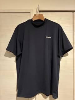 美品】BRIEFING モックネックシャツ ブラック Mサイズ - メルカリ
