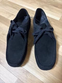 GU リアルレザーモカシンシューズ ブラック 28.0cmのサムネイル