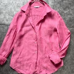 【美品】ロロピアーナ Loro Piana リネン100% 長袖シャツ ピンク 美品】ロロピアーナ Loro Piana リネン100% 長袖シャツ ピンク - メルカリ