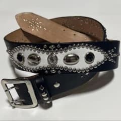 こっしーセールウルフズヘッド　ホワイト瓢箪ベルト　30 正規店購入品 こっしー様専用セールウルフズヘッド ホワイト瓢箪ベルト 30