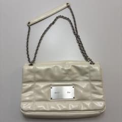 Matin Kim ショルダーバッグ ホワイト　美品のサムネイル