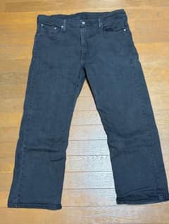 Levi's 569 ルーズストレート デニムパンツ ブラック W40のサムネイル