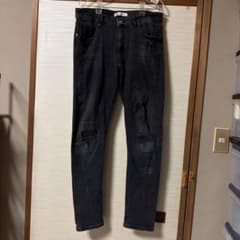 ZARAデニムdrip PURPLE amiri mnml ksubiのサムネイル