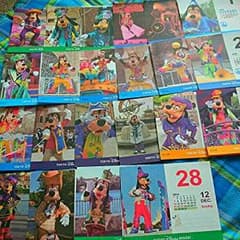 カメイ様専用　ディズニー　日めくりカレンダー　グーフィーのサムネイル