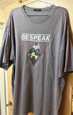 JEANASIS ロックTシャツ プリントTシャツ グレーのサムネイル