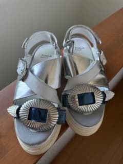 TOGA PULLA シルバー スポーツサンダルのサムネイル