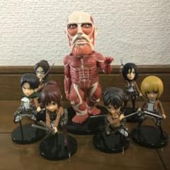 進撃の巨人 ワーコレ 全種類のサムネイル