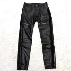 現行 極美品】KADOYA LISBETH TT-PANTS レザーパンツ 黒 - メルカリ