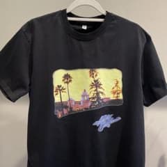 イーグルス　ホテル・カリフォルニアTシャツ ブラック　綿100% サイズXLのサムネイル