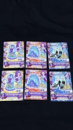 アイカツ LOVE QUEEN サマーパーティーコーデ 6枚セットのサムネイル
