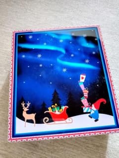 クリスマスデザイン 空き缶 小物入れのサムネイル