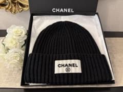 新品 シャネル CHANEL カシミヤ ニット帽 ビーニー 入手困難のサムネイル