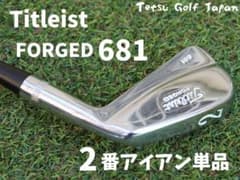 2i単品】 タイトリスト 681 マッスルバックアイアン タイガーウッズ