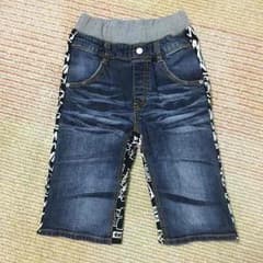 wamwam 140 デニム ハーフパンツ スカルのサムネイル