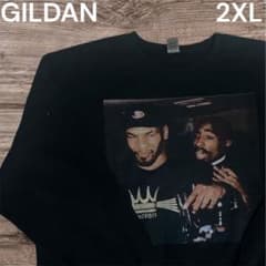 GILDAN 2pac マイクタイソン スウェット 人物 プリント クルーネックのサムネイル