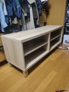 【都内、直接取引のみ】IKEA BESTA テレビ台のサムネイル
