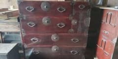 米沢箪笥　重ね箪笥　桜丸金具　鍵3本付き　　和箪笥　時代箪笥 米沢箪笥 重ね箪笥 桜丸金具 鍵3本付き 和箪笥 時代箪笥 - メルカリ