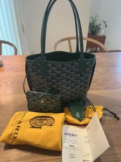 2026.3購入⭐︎GOYARD ゴヤール アンジュミニ グリーン新型クリップ付