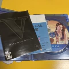 PS4 grand theft auto Ⅴ 地図付 GTA5 グラセフ5のサムネイル