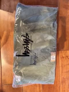ホノルル限定　レシート付　STUSSY STOCK HOOD オリーブ Mのサムネイル