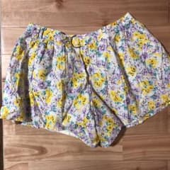 花柄 ショートパンツ キュロットのサムネイル