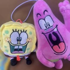 スポンジボブ マスコットぬいぐるみ2種セット　ダニエル　マッキー