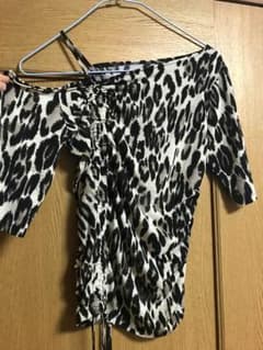 社交ダンス トップス ヒョウ柄のサムネイル