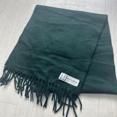 dunhill ダンヒルカシミアマフラースコットランド製グリーン - メルカリ