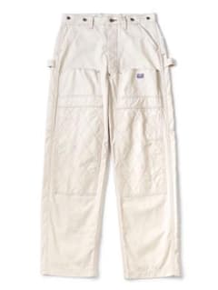 KAPITAL 薄キャンバス　ランバーパンツ ホワイト サイズ2 KAPITAL]薄キャンバスZIPPERワイドランバーパンツ - TAKE FIVE