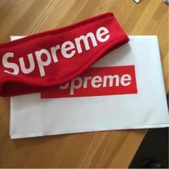 supreme ヘアバンド赤のサムネイル