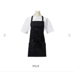 無地　エプロンのサムネイル