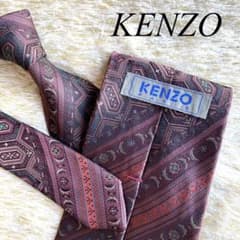 美品✨KENZO ケンゾー ネクタイ  総柄のサムネイル