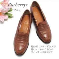ヴィンテージ】 Burberrys バーバリーズ コインローファー 22cm - メルカリ