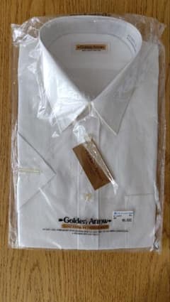 Golden Arrow 半袖ワイシャツ ホワイト サイズ39のサムネイル