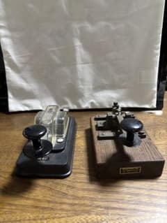 値下げ8/22 12時〆】逓信省型甲種単流電鍵モールス信号