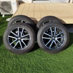 スタッドレスタイヤ、ホイール4本セット　225/60R17 　バリ山のサムネイル