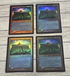 MTG 発掘 foil 英語 旧枠 希少　メルカリ便　即日発送 MTG ボーラスの城塞 英語foil 4枚組 旧枠 - メルカリ