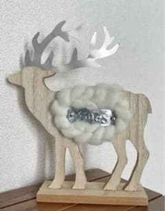 クリスマス　トナカイの置物のサムネイル