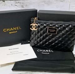 CHANEL キルティング ポーチ ノベルティ 化粧ポーチ シャネル - メルカリ