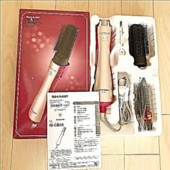 美品☆シャープ プラズマクラスターヘアスタイラーIB-CB55-R  くるくるのサムネイル