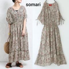 オシャレウォーカー　somari　ペイズリー柄ワンピース　ワンピース　ワンピのサムネイル