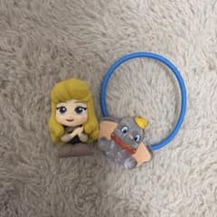 ディズニー オーロラ姫 フィギュア ダンボ ヘアゴム 2点セットのサムネイル