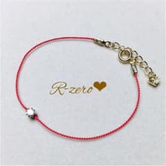 一粒ダイヤブレスレット♡レッドのサムネイル