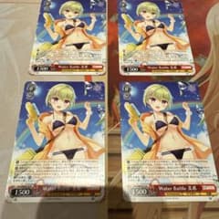 ヴァイスシュヴァルツ Water Battle 美希 N 4枚セット - メルカリ