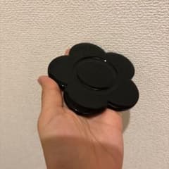 MARY QUANT フラワー型 ブラック コンパクトミラー - メルカリ