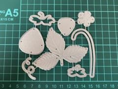 いちごのカッティングダイのサムネイル