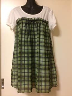 チェック柄のチュニックのサムネイル