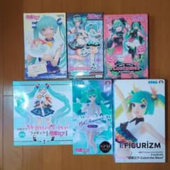 初音ミク　プライズフィギュア　6体セット