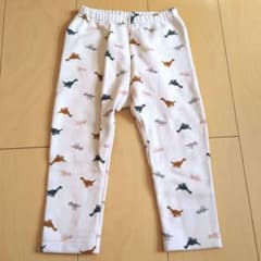 ユニクロベビー 裏起毛レギンスパンツ 90サイズのサムネイル