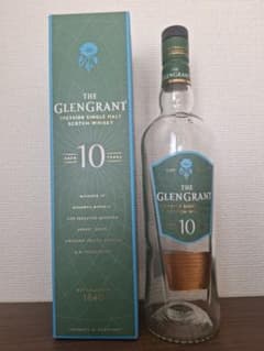 【空瓶】THE GLENGRANT 10年 シングルモルトのサムネイル